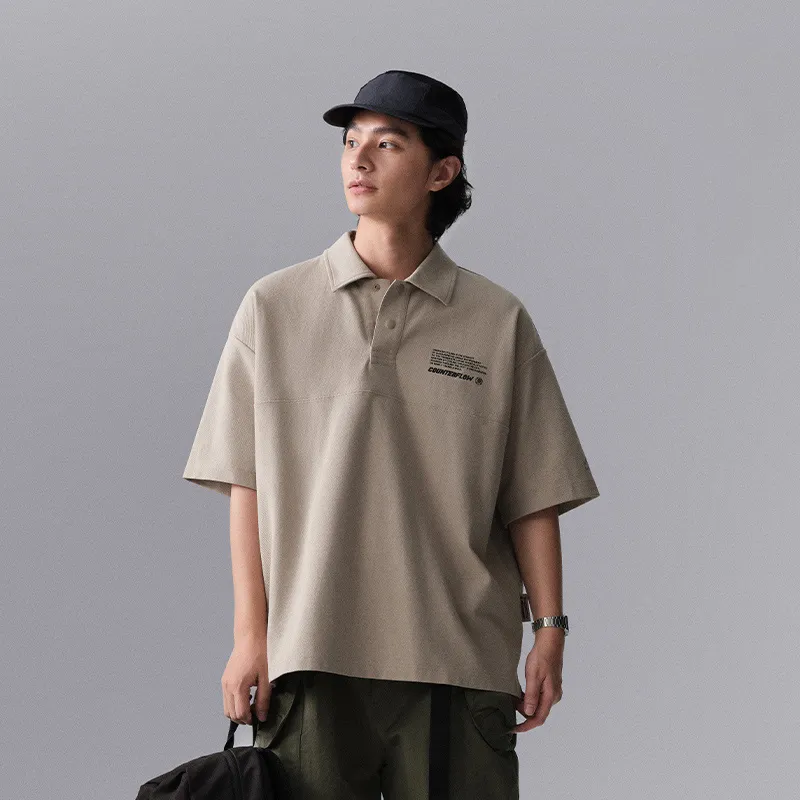 LiNing Polo Shirt Men's Dissolve Moon-4