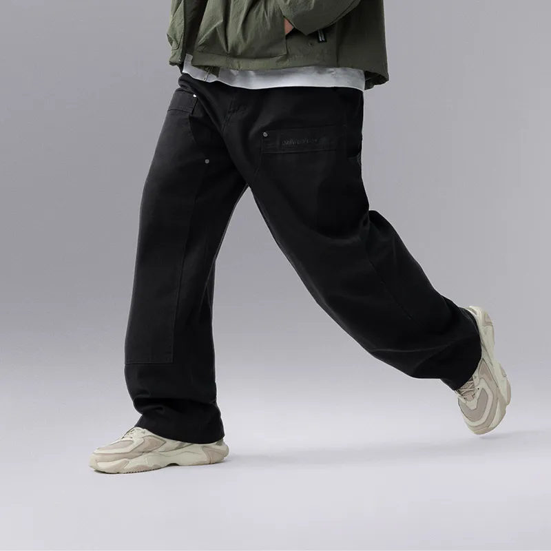 LiNing Casual Pants Men's Thunderstorm Gray-4