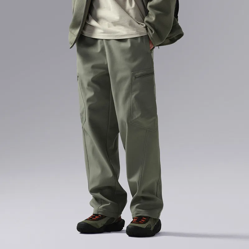 LiNing CF Tracing Casual Pants Men's Screw Smoke Green-2