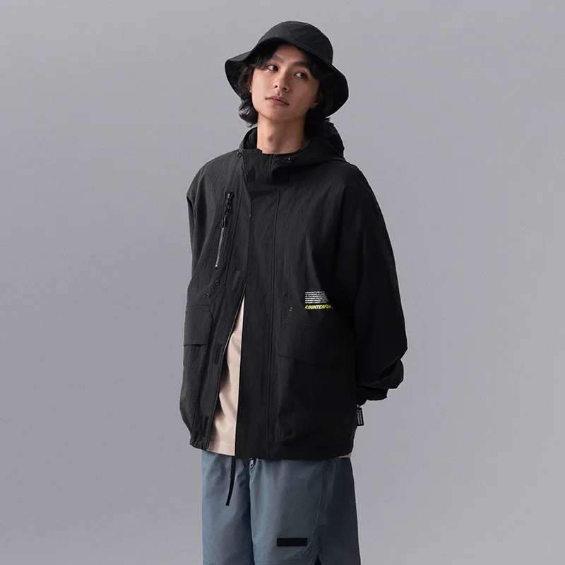 LiNing Jackets Coats Men's Thunderstorm Gray-4