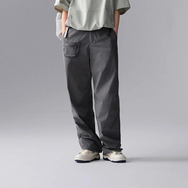LiNing CF Knitted Sports Pants Women's Thunderstorm Gray-2