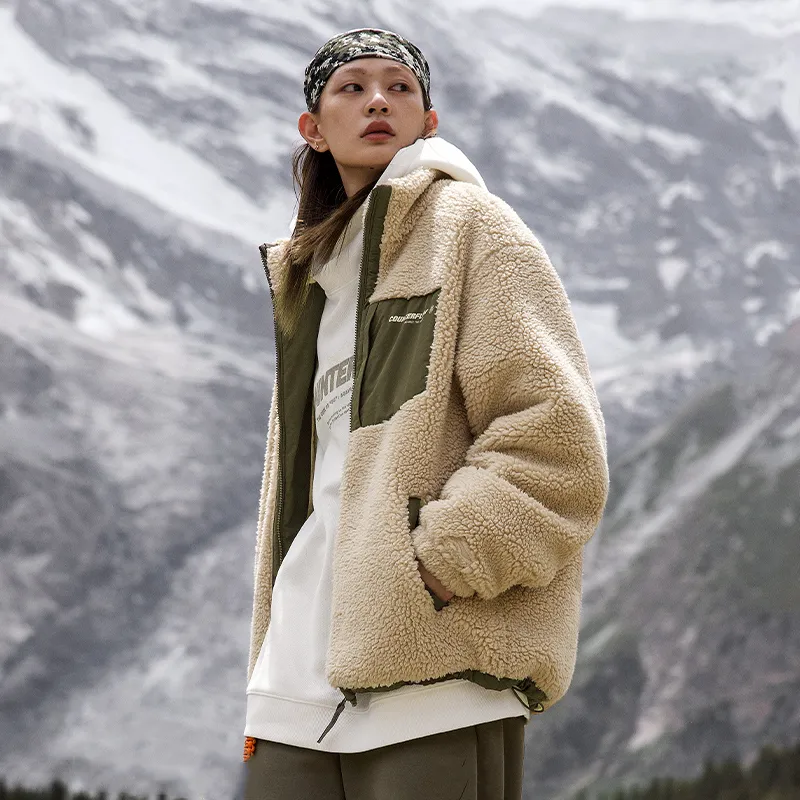 LiNing Puffer Jacket Unisex Creamy Brown-2