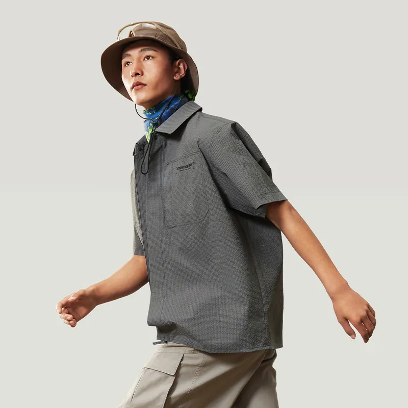 LiNing Shirt Men's Thunderstorm Gray-2
