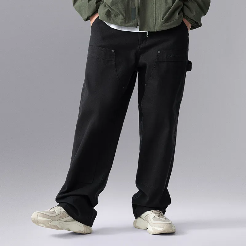 LiNing Casual Pants Men's Thunderstorm Gray-5