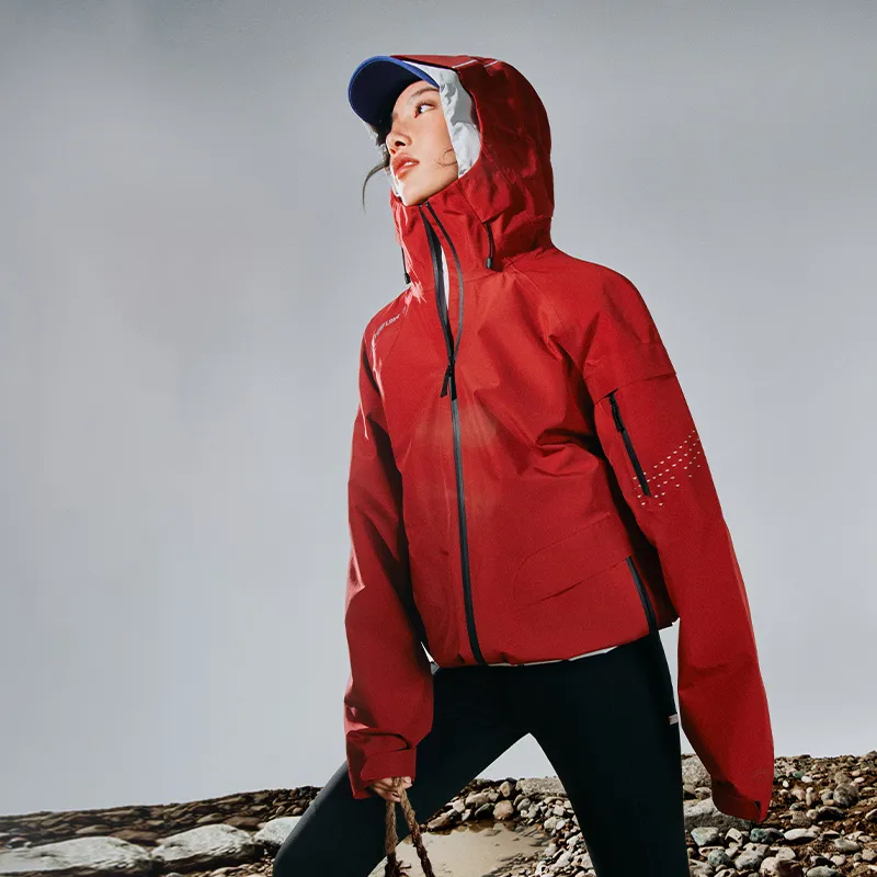 LiNing CF Tracing Wulong Armor Collection Waterproof And Windproof Windbreaker Jacket Men's Black-5