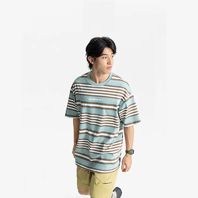 LiNing CF Tracing T Shirt Men's Fish Eye Green-3