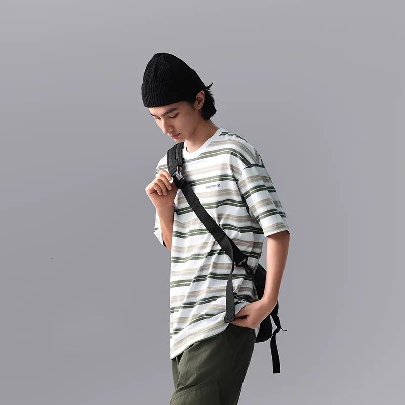 LiNing CF Tracing T Shirt Men's Ghost Scallion-5