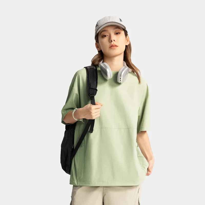 LiNing CF Tracing T Shirt Women's Sage Green-2