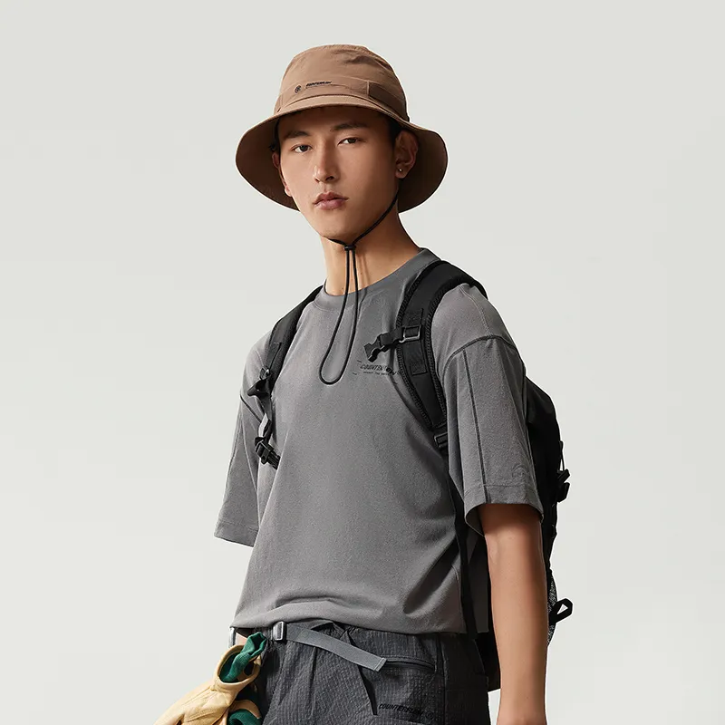 LiNing T Shirt Men's Thunderstorm Gray-2