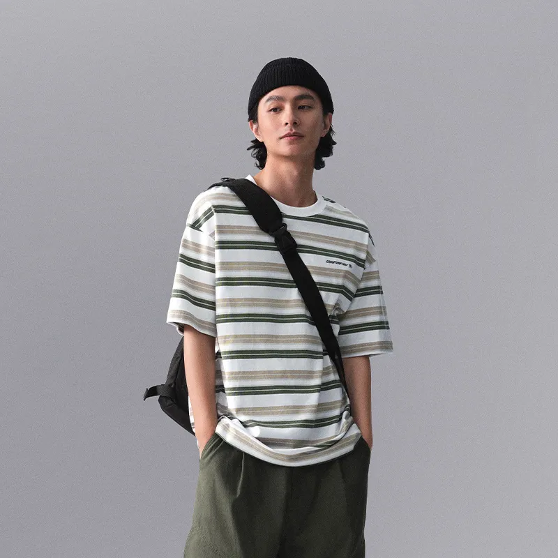 LiNing CF Tracing T Shirt Men's Ghost Scallion-4