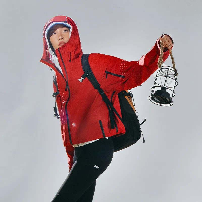 LiNing CF Tracing Wulong Armor Collection Waterproof And Windproof Windbreaker Jacket Men's Black-6