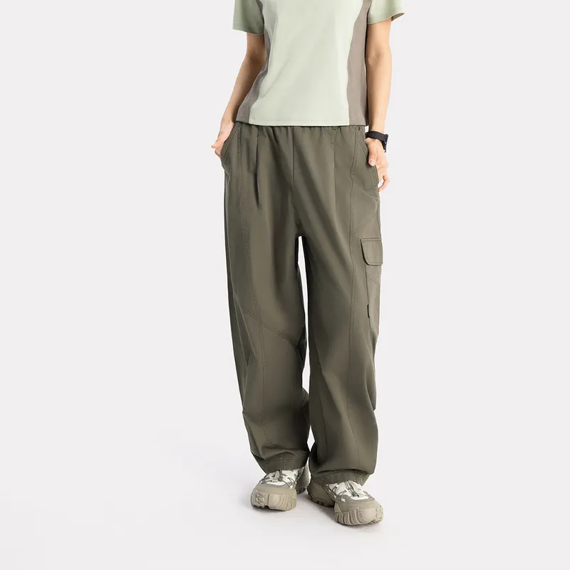 LiNing CF Tracing Casual Pants Women's Tea Green-3