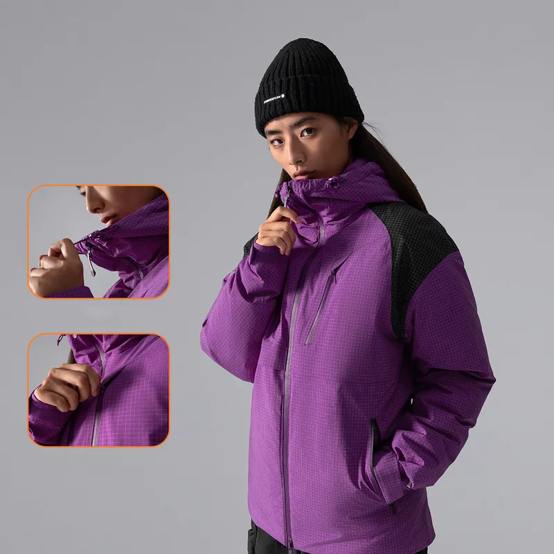 LiNing CF Tracing Wulong Armor Collection Windbreaker Jacket Unisex Cosmic Sky Purple-2