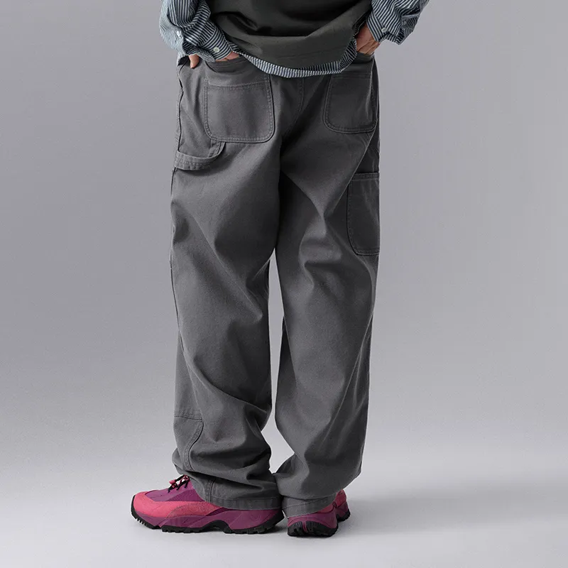 LiNing Casual Pants Men's Thunderstorm Gray-3
