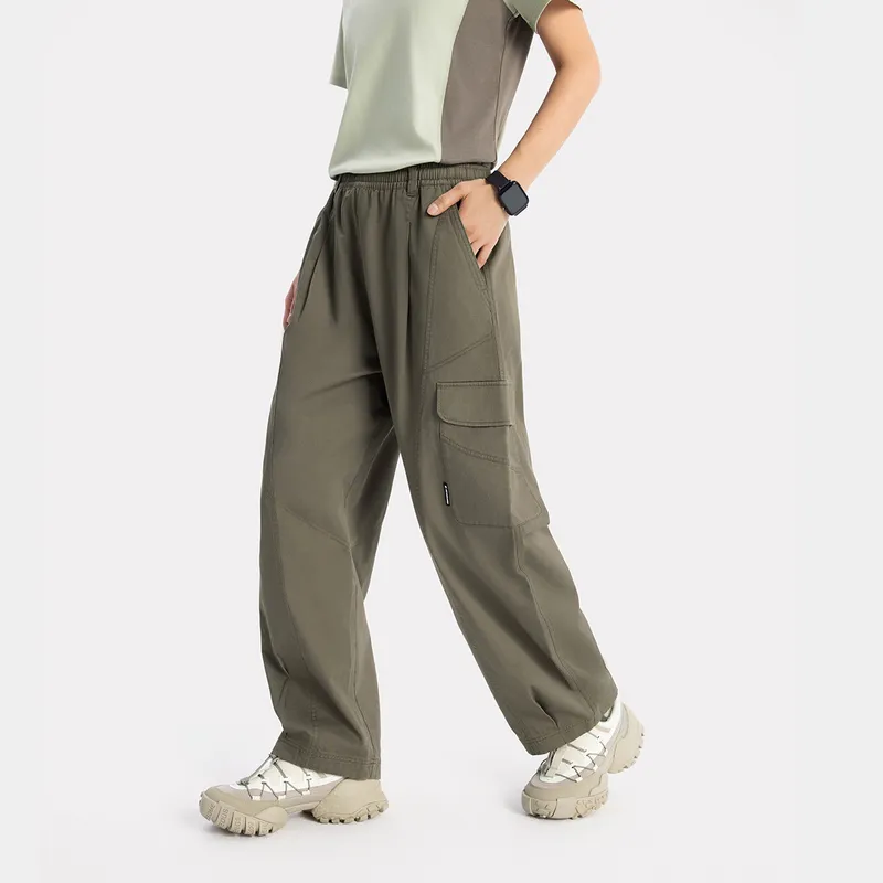 LiNing CF Tracing Casual Pants Women's Tea Green-2