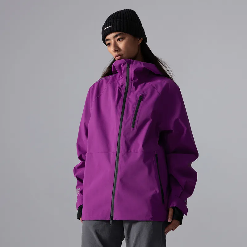 LiNing Waterproof, Windproof, And Rainproof Outdoor Hiking Hard Shell Windbreaker Jacket Unisex Cosmos Purple-4