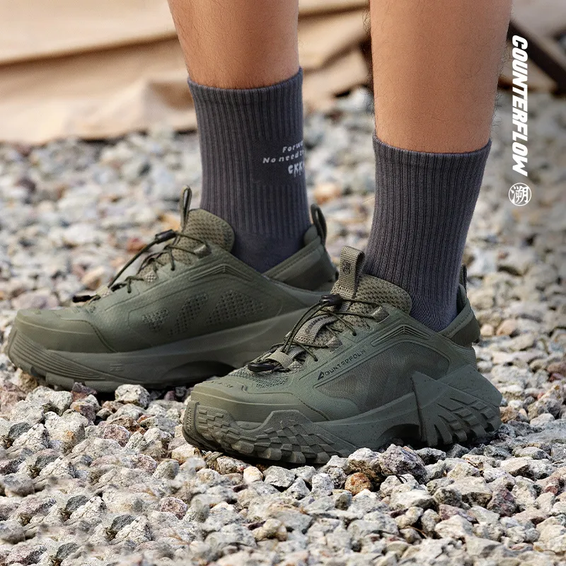 LiNing CF Linchuan SS Cushioning Wear-Resistant Low-Top Casual Shoes Men's Green-7