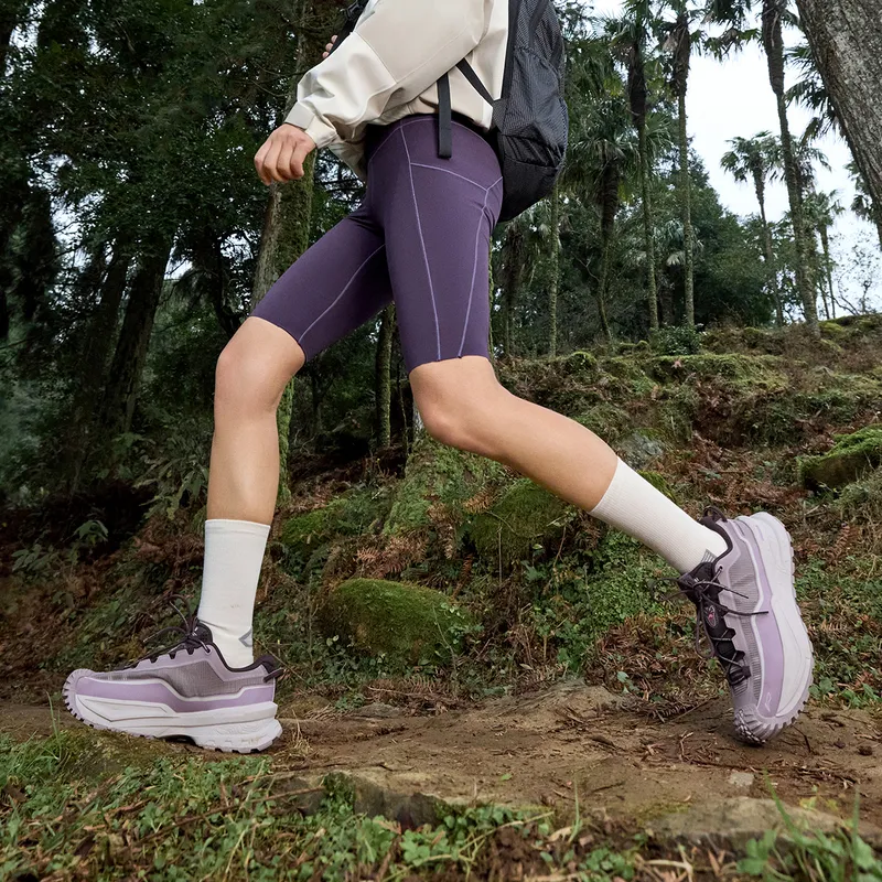 LiNing CF Su Xingchuan Low-Top Outdoor Trekking Shoes Unisex Purple-6