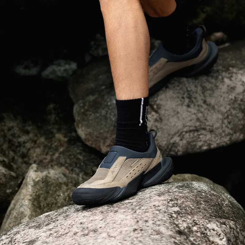 LiNing Hiking 3 CF Tracing Collection Cushioning Wear-Resistant Low-Top Casual Shoes Unisex Umber-7