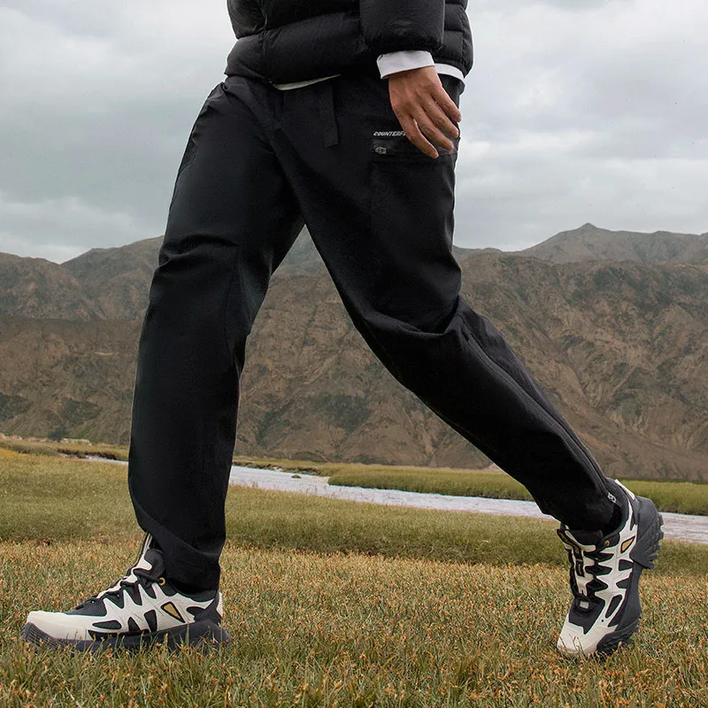 LINING Knitted Sweatpants Men Black-2