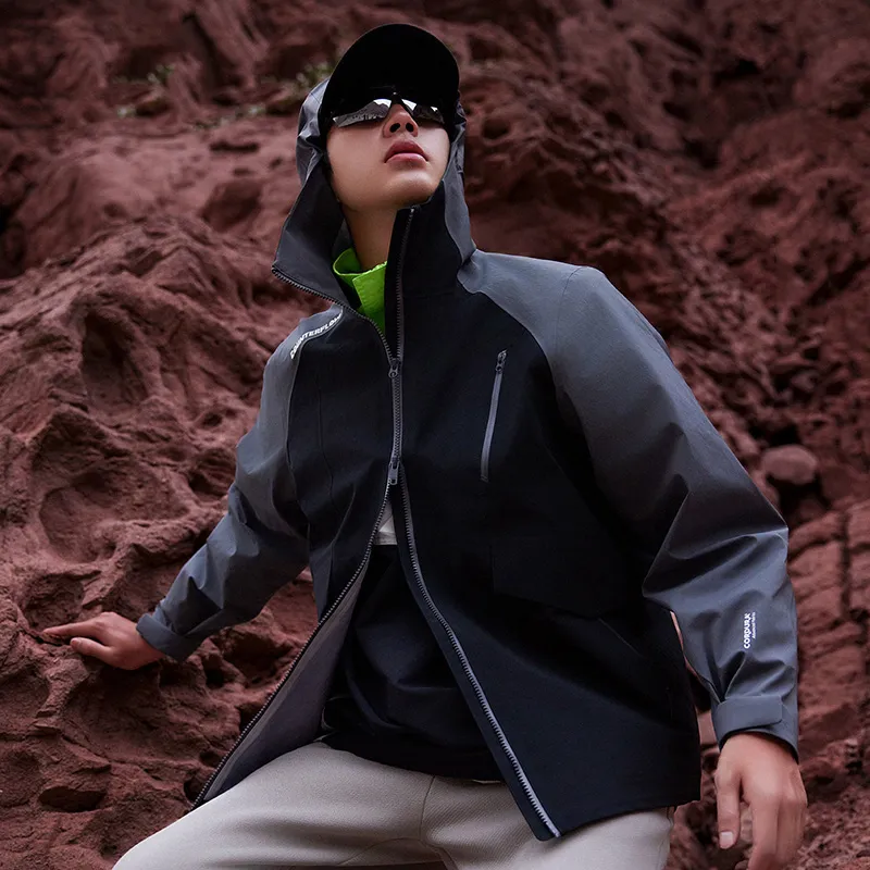 LiNing CF Tracing Wulong Armor Collection Windbreaker Jacket Unisex Black-2