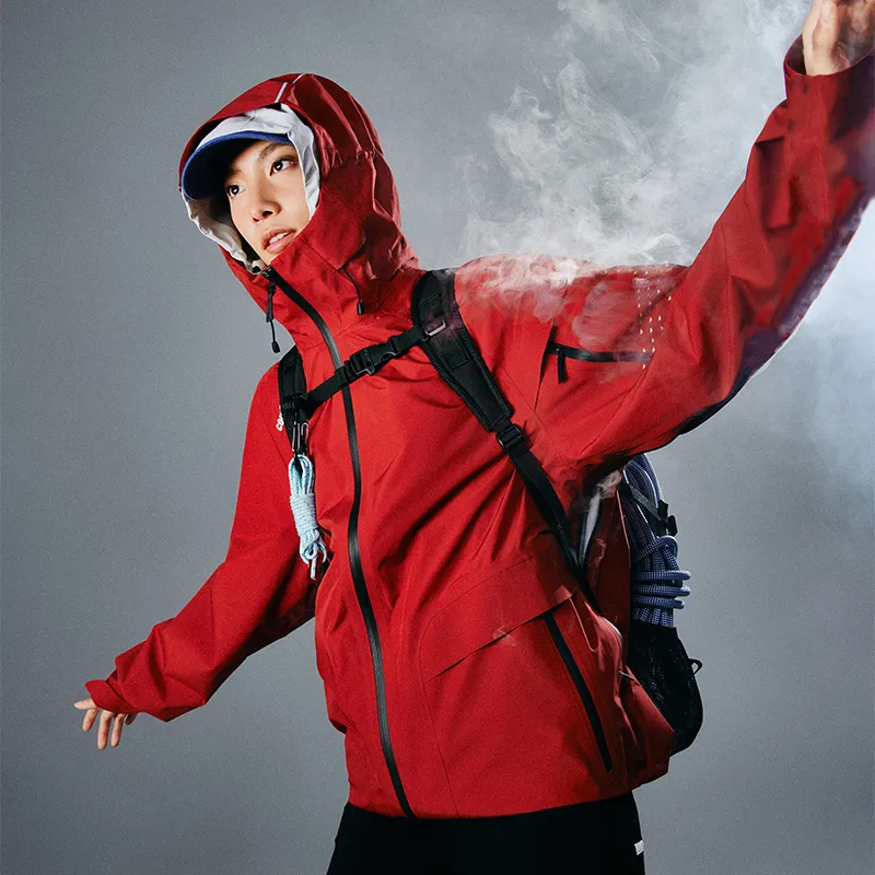LiNing CF Tracing Wulong Armor Collection Waterproof And Windproof Windbreaker Jacket Men's Black-4