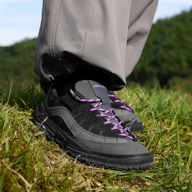LiNing CF Su Linchuan Lite Cushioning Wear Resistant Low Top Outdoor Trekking Shoes Men's Black-7