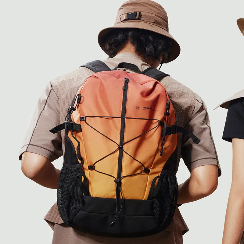 LiNing CF Tracing Sports Lifestyle Collection Polyester Backpack Regular Unisex Orange Gradient-5