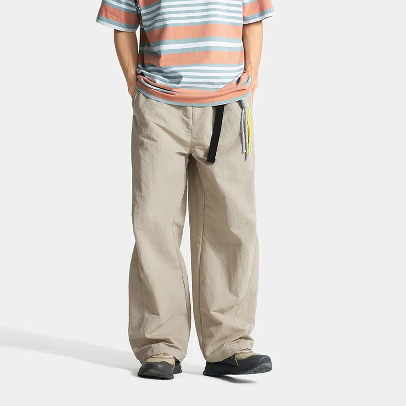 LiNing CF Tracing Outdoor Collection Casual Pants Men's Muted Grass-3