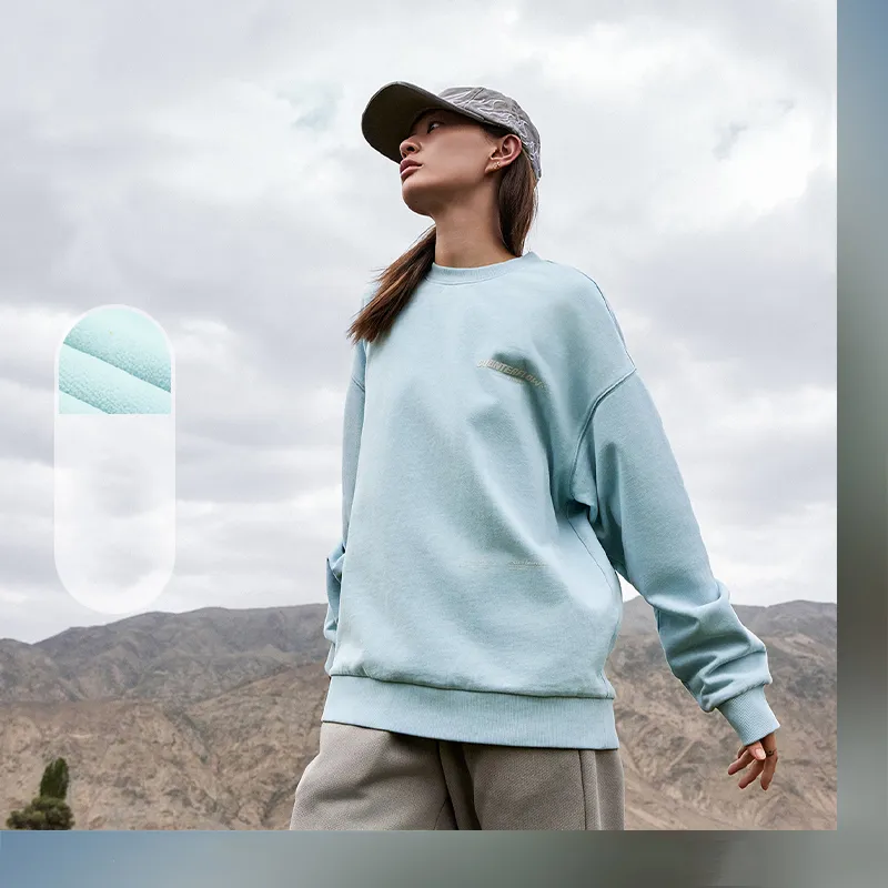 LiNing CF Sweatshirt Unisex Rock Ridge Gray-5