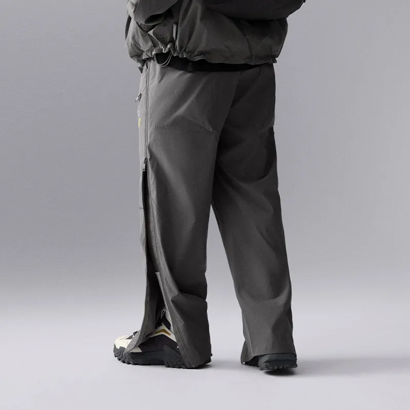 LiNing CF Tracing Knitted Sports Pants Men's Thunderstorm Gray-5