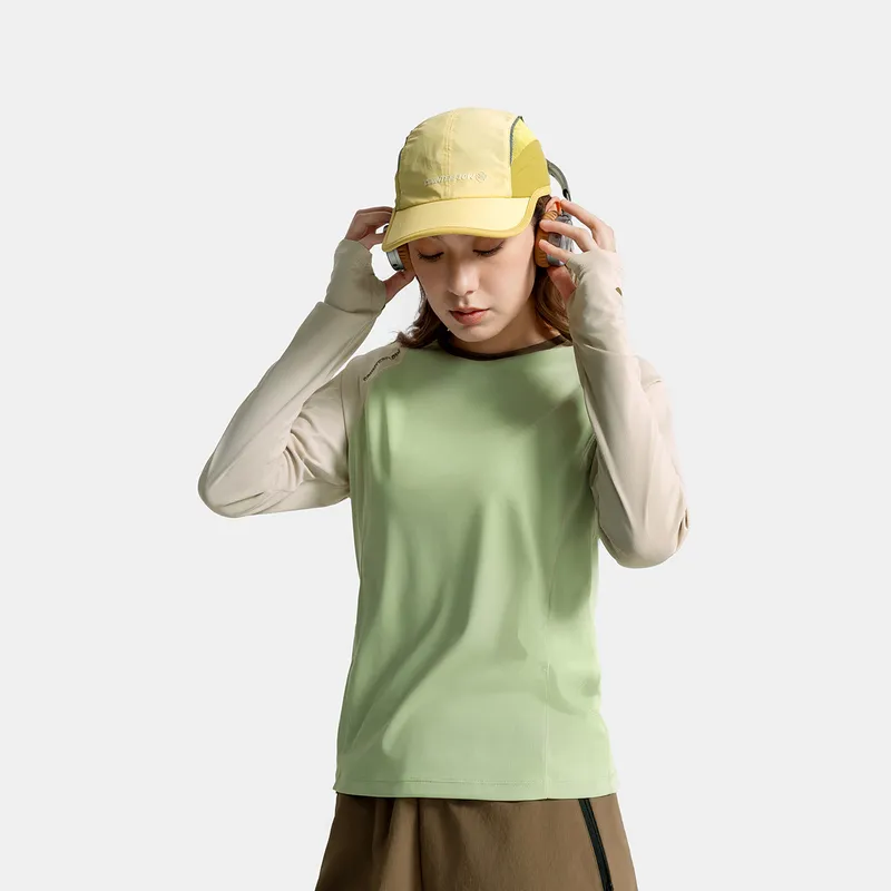 LiNing CF Tracing T Shirt Women's Sage Green-3