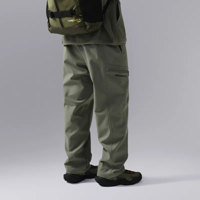 LiNing CF Tracing Casual Pants Men's Screw Smoke Green-3