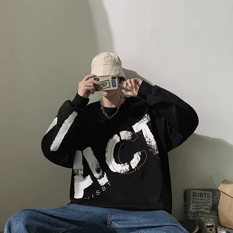 Black Late Sweatshirt Jacket Unisex-5