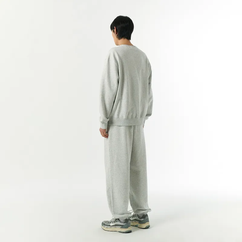 NERDY SS24 Knitted Sweatpants Unisex Cool White-6