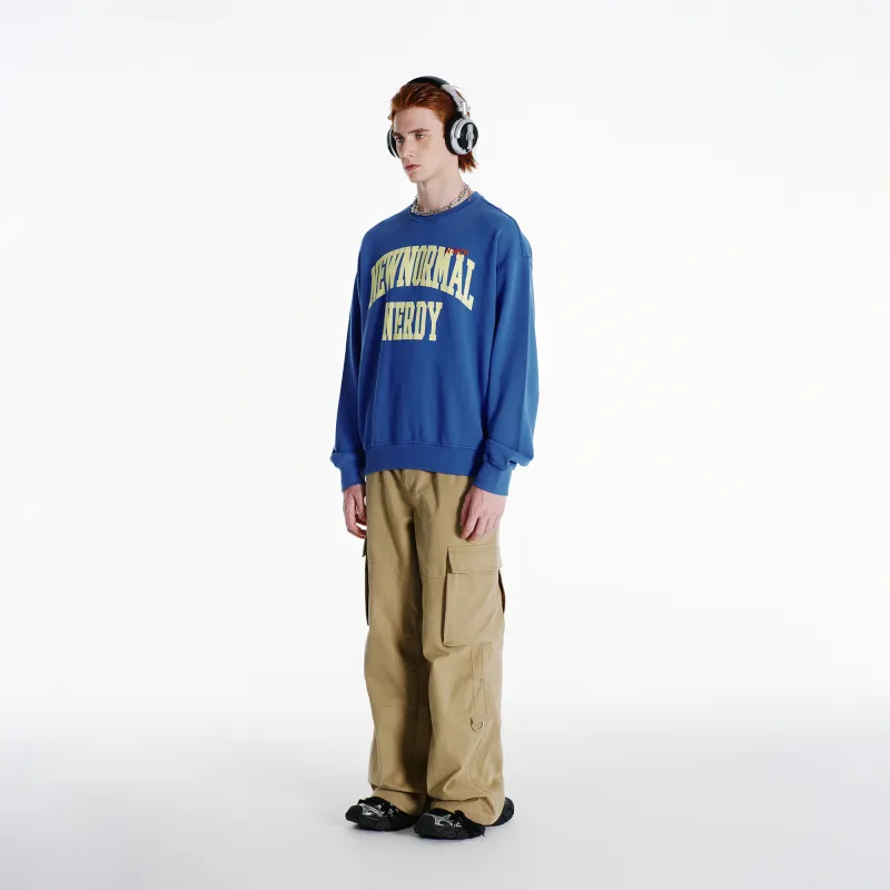 NERDY Sweatshirt Unisex Royal Blue Color-7