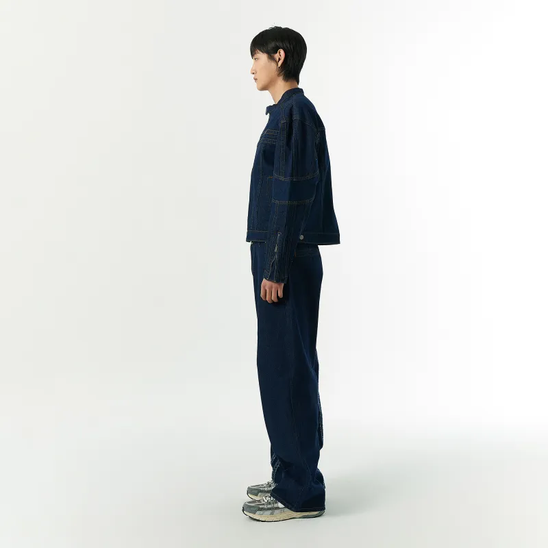 Nerdy Jeans Unisex Dark Blue-4
