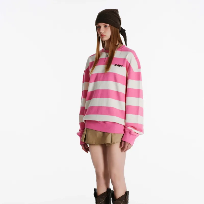 Nerdy Sweatshirts Unisex Pink-2