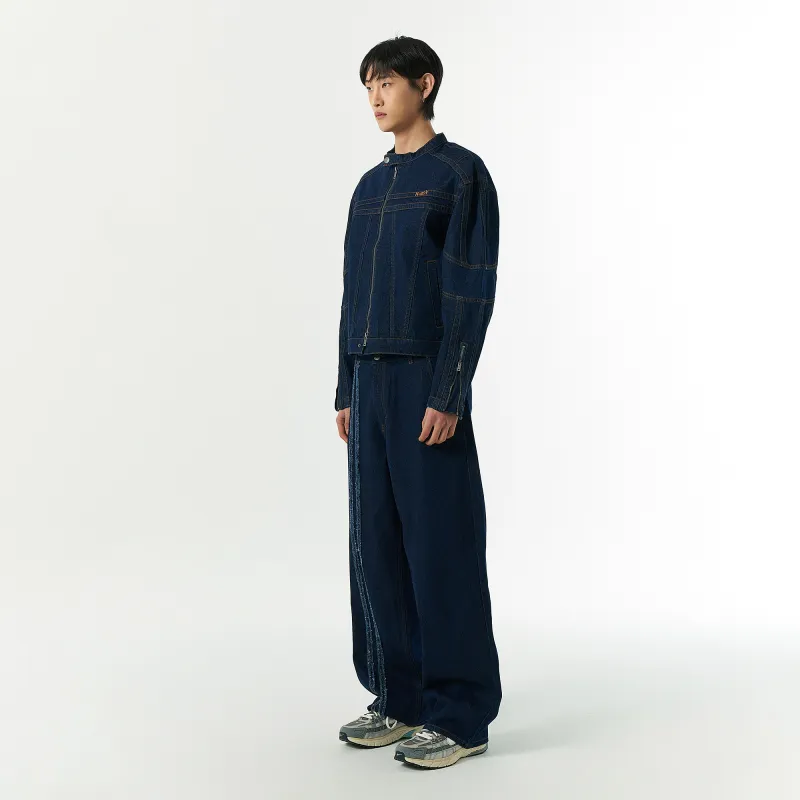 Nerdy Jeans Unisex Dark Blue-3