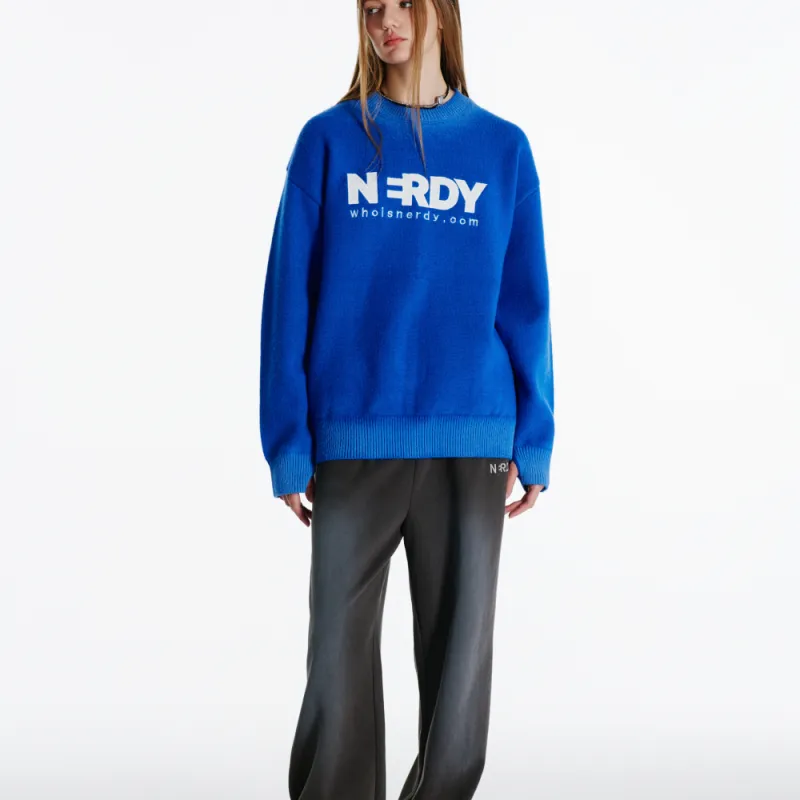 Nerdy Sweaters Unisex Royal Blue Color-3