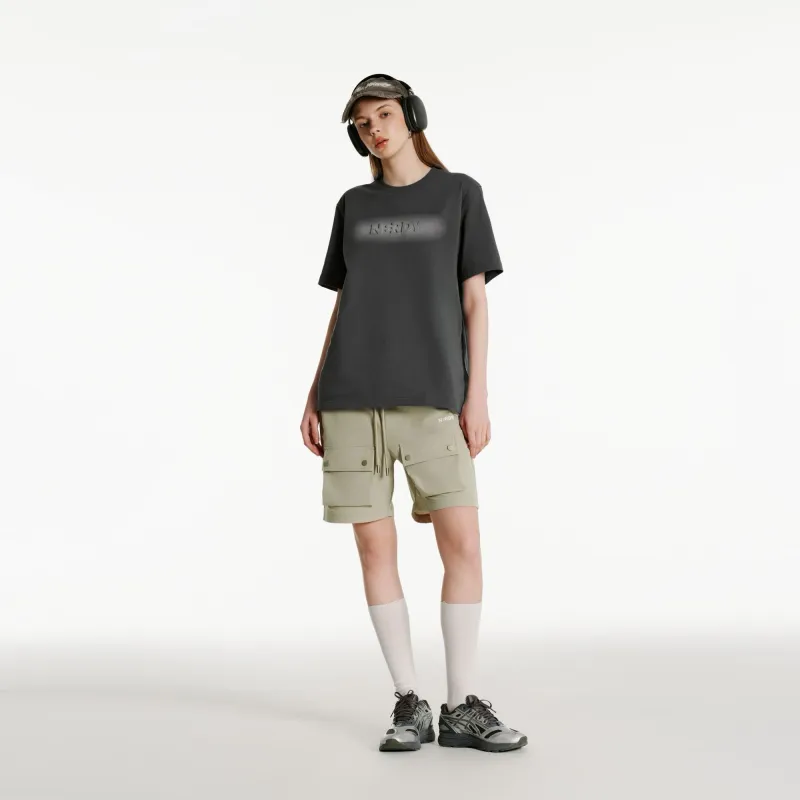NERDY SS24 Cargo Shorts Unisex Light Brown-5