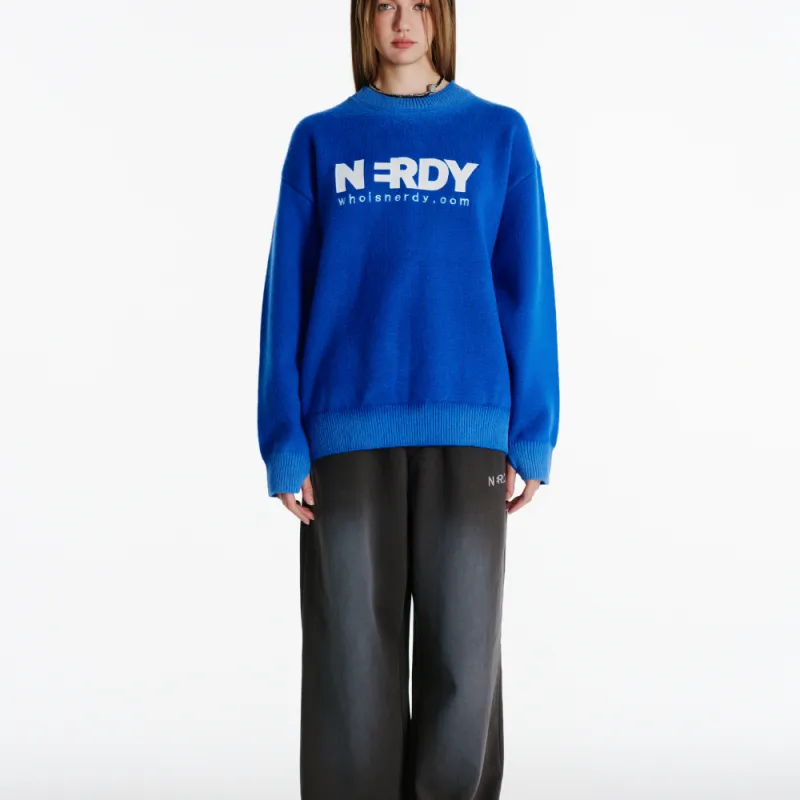 Nerdy Sweaters Unisex Royal Blue Color-2