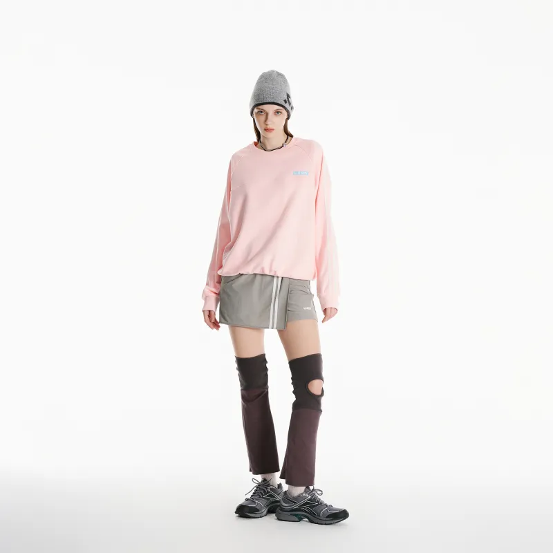 NERDY Sweatshirt Unisex Light Pink-4