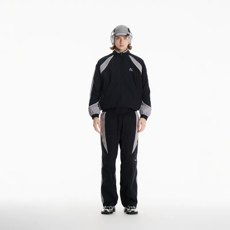 NERDY Knitted Sweatpants Unisex Dark Blue-2