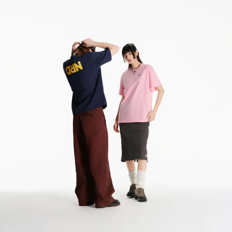 NERDY T Shirt Unisex Light Pink-8