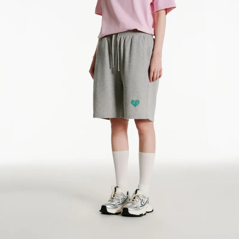 NERDY SS24 Casual Shorts Unisex Heather Gray-9