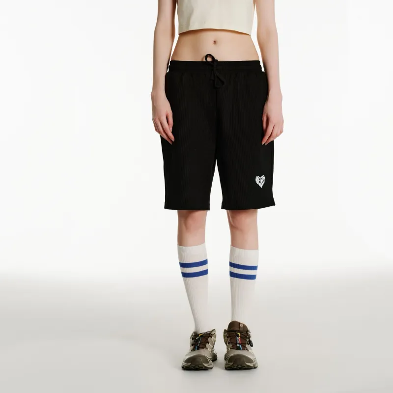 NERDY SS24 Casual Shorts Unisex Black-7