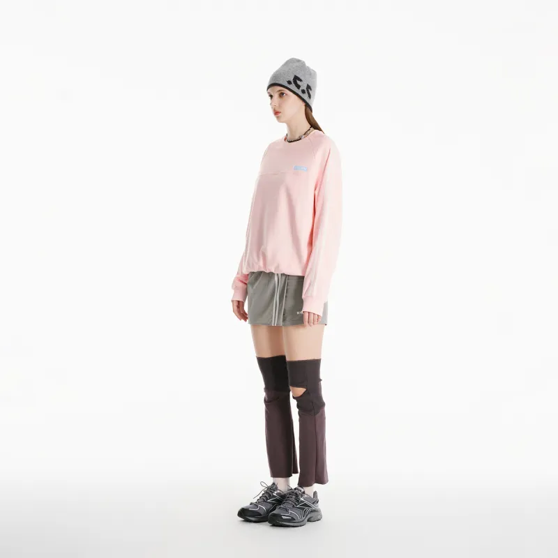NERDY Sweatshirt Unisex Light Pink-3