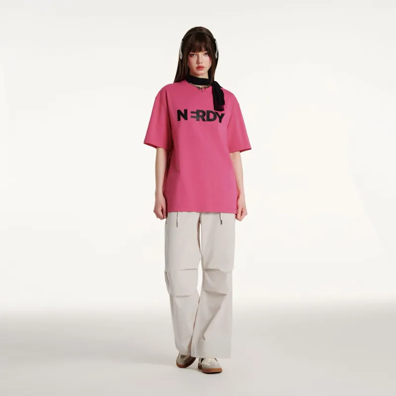 NERDY T Shirt Unisex Vibrant Pink-3