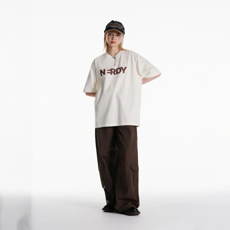 Nerdy T Shirts Unisex Ecru-4